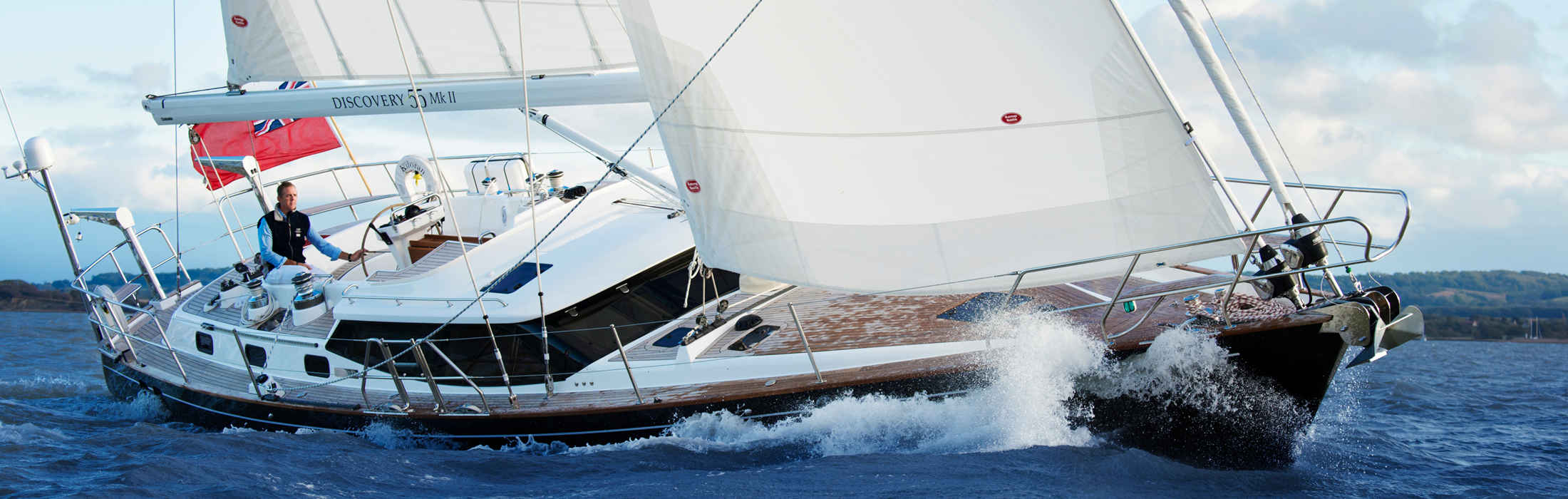 Kemp Sails are on Discovery Yachts