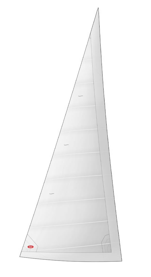 Cross Cut Furling Cruising Headsail