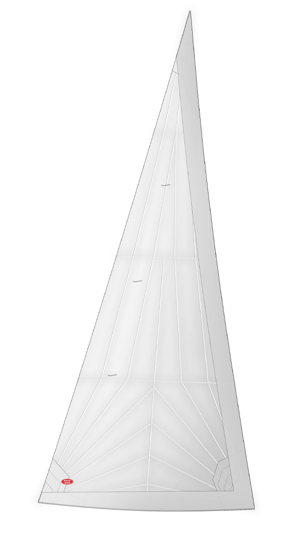 Radial Cut Furling Cruising Headsail