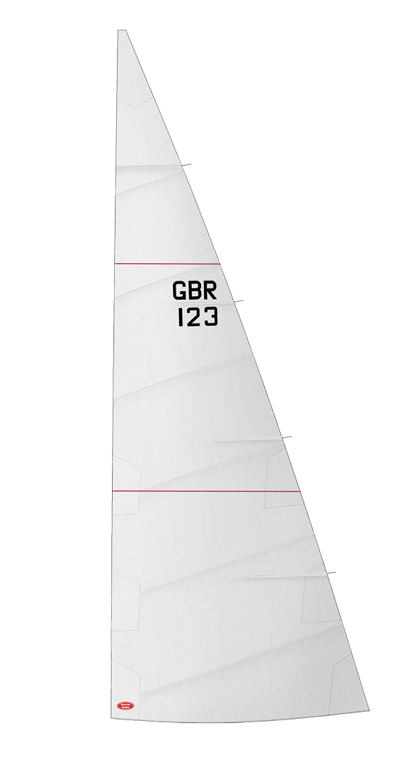 Cross Cut Square Racing Mainsail