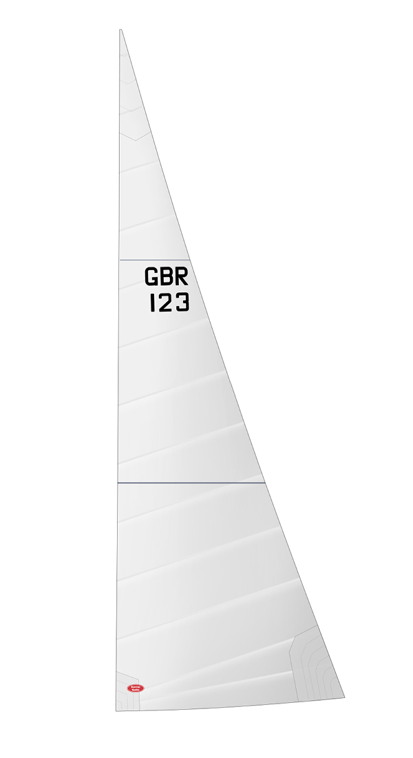 Cross Cut In Mast Furling Cruising Mainsail No Battens