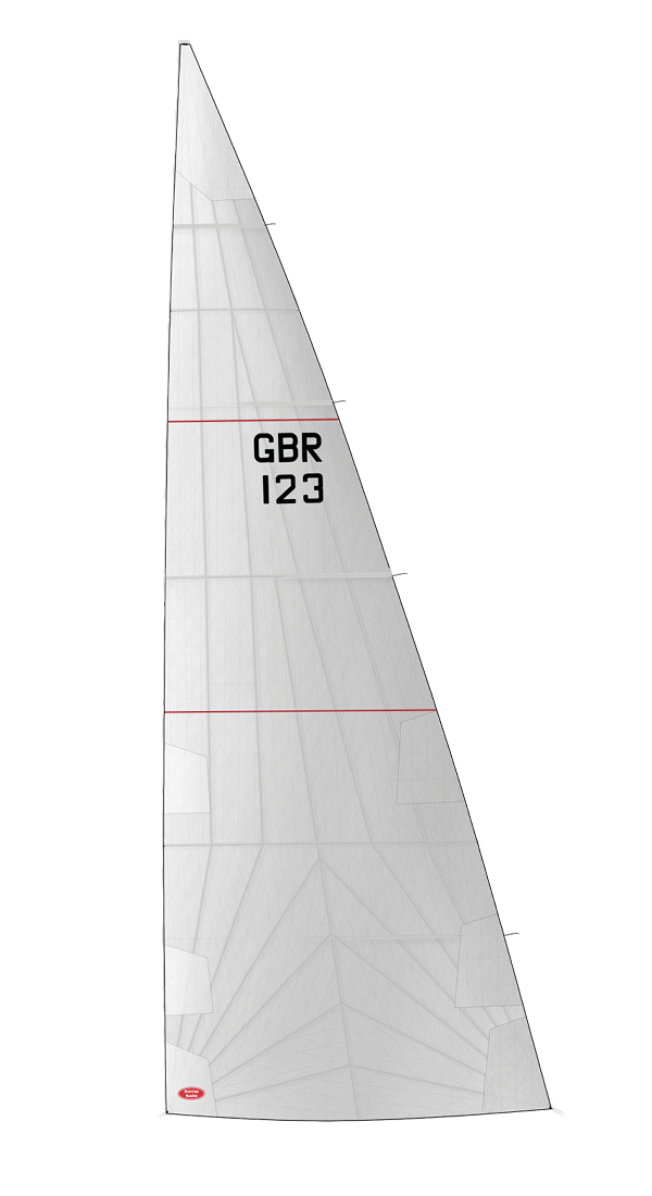 Radial-Cut-DCX Racing Mainsail